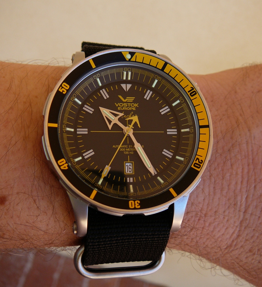 Vostok best sale anchar yellow